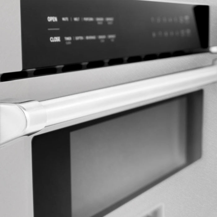 ZLINE MWD-30-SS 30 in Built-In Microwave Drawer, 1.2 Cu. Ft., Fingerprint Resistant Stainless Steel