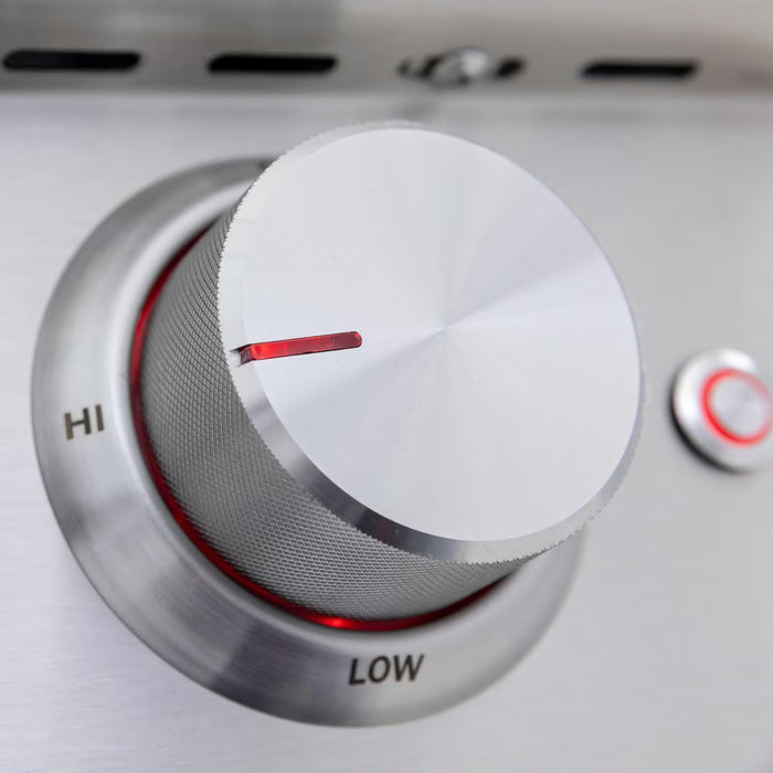 Blaze BLZ-4LTE3MG-NG 32" 4-Burner Built-In Marine Grade Natural Gas Grill, 66,000 BTU, 316L Stainless Steel LTE Plus with Lights & Infrared Rear Burner