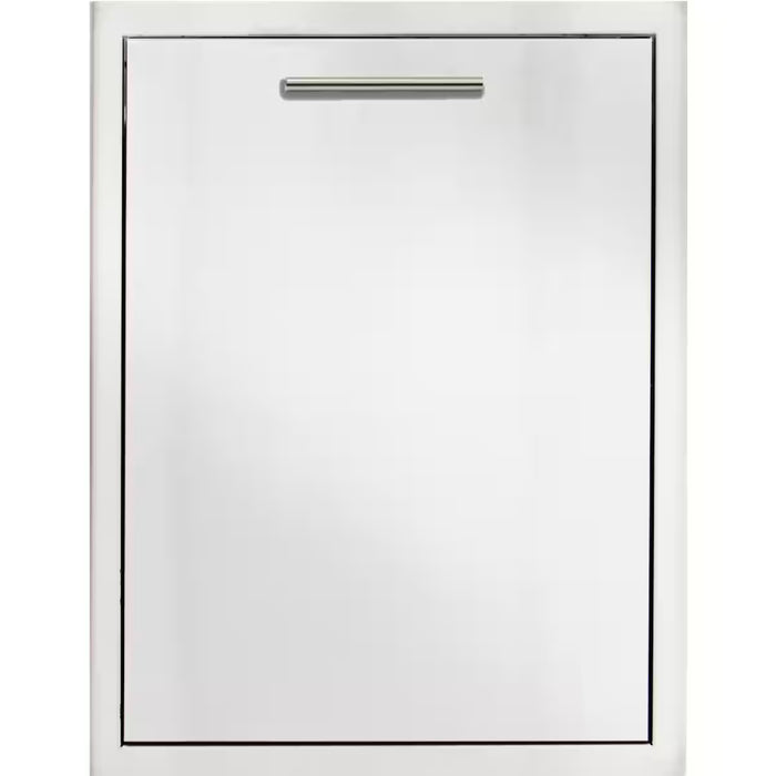 Blaze BLZ-TREC-DRW-H Roll-Out Trash & Recycle Drawer, Stainless Steel Outdoor Kitchen Waste Storage Accessory