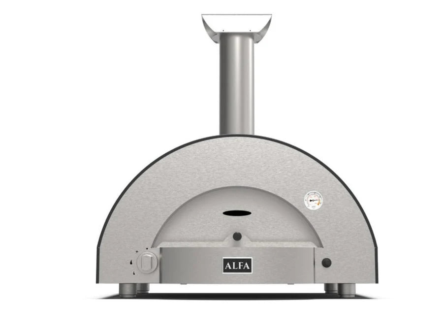 Alfa Classico 2 Pizze Wood‑Fired Outdoor Pizza Oven FXCL‑2P‑LGRA – Ardesia Grey