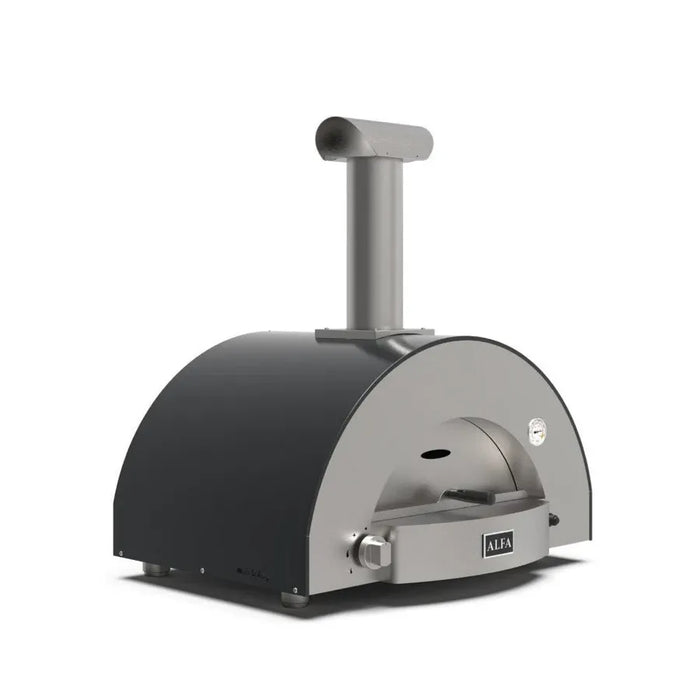 Alfa Classico 2 Pizze Wood‑Fired Outdoor Pizza Oven FXCL‑2P‑LGRA – Ardesia Grey