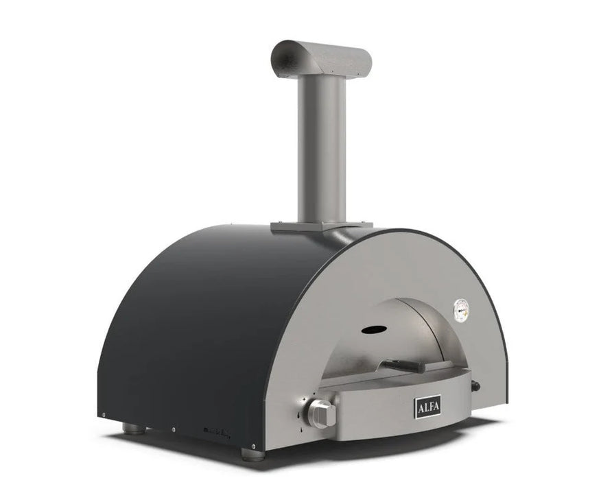 Alfa Classico 2 Pizze Wood‑Fired Outdoor Pizza Oven FXCL‑2P‑LGRA – Ardesia Grey
