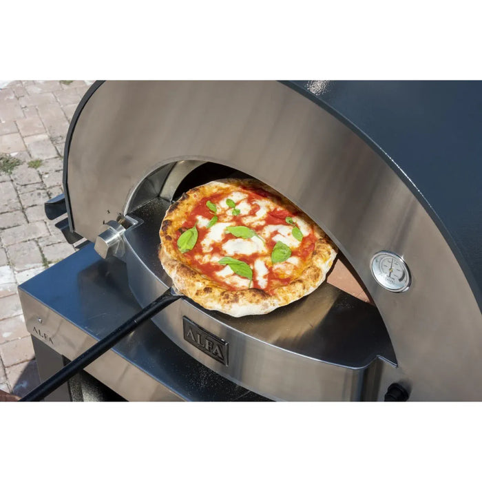 Alfa Classico 2 Pizze Wood‑Fired Outdoor Pizza Oven FXCL‑2P‑LGRA – Ardesia Grey