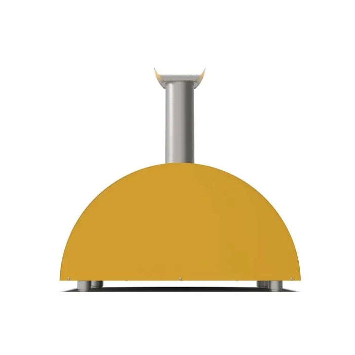 Alfa Moderno 3 Pizze Wood‑Fired Outdoor Pizza Oven FXMD‑3P‑LGIA – Fire Yellow