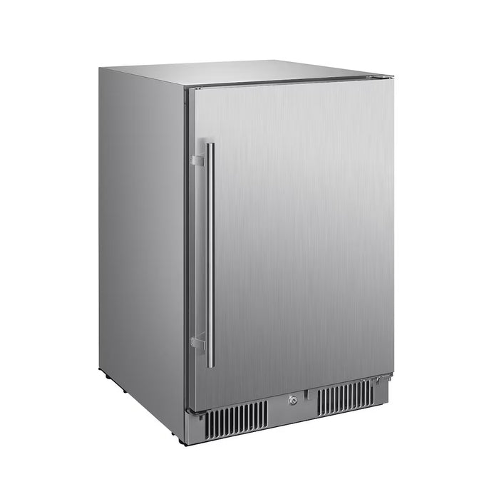 Blaze BLZ-SSRF20-4.3 20" Outdoor Rated Compact Refrigerator, 4.3 cu ft Stainless Steel Outdoor Fridge