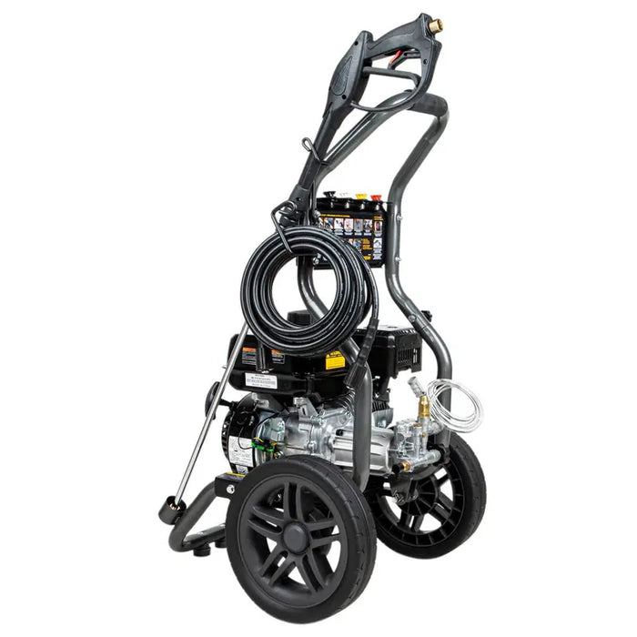 BE Power Equipment BE276RA 2,700 PSI 2.5 GPM Gas Pressure Washer – 212cc Powerease OHV Cold Water Machine
