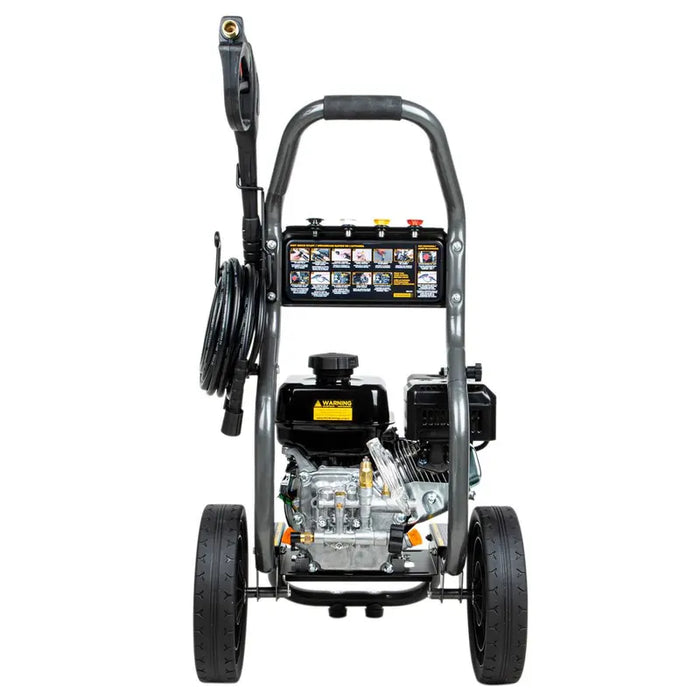 BE Power Equipment BE276RA 2,700 PSI 2.5 GPM Gas Pressure Washer – 212cc Powerease OHV Cold Water Machine