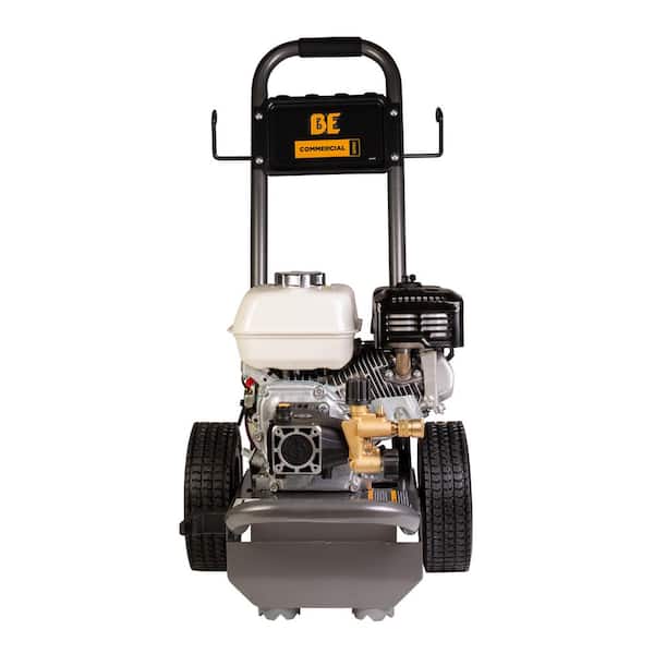 BE Power Equipment B3265HA 3,200 PSI 4.0 GPM Hot Water Gas Pressure Washer – Honda GX390 Engine, Belt Drive