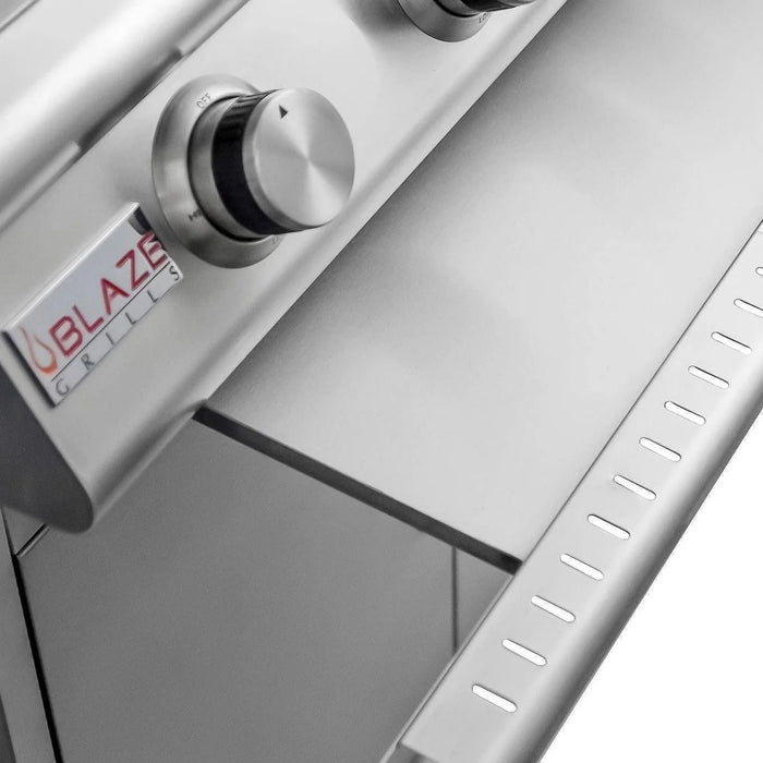 Blaze BLZ-4LBM-LP 32" 4-Burner Built-In Propane (LP) Gas Grill, 56,000 BTU, 304 Stainless Steel Outdoor Grill