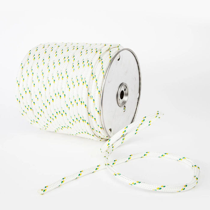 Portable Winch Synthetic Rope PCA-1203M, 3/8 in Diameter, 328 ft Length, High-Strength Replacement Winch Line