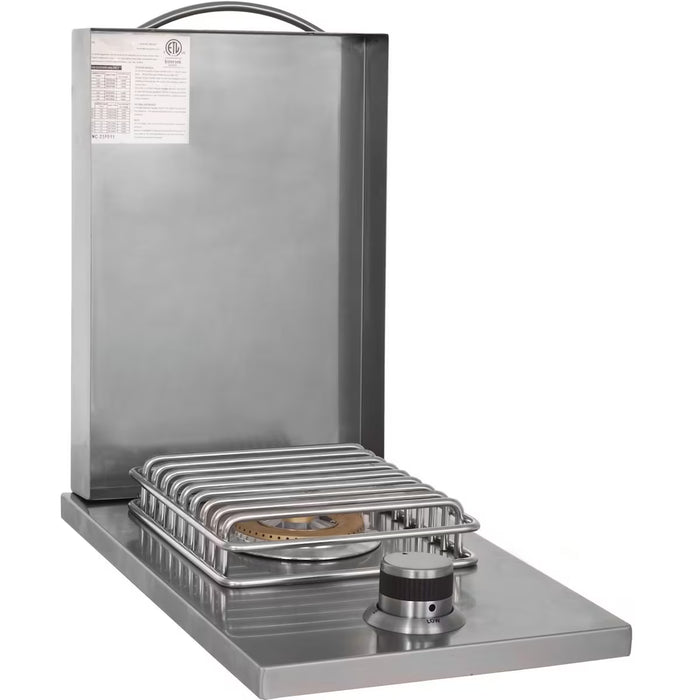 Blaze BLZ-SB1-LP Single Side Burner, Liquid Propane Outdoor Gas Side Burner, 12,000 BTU, Stainless Steel