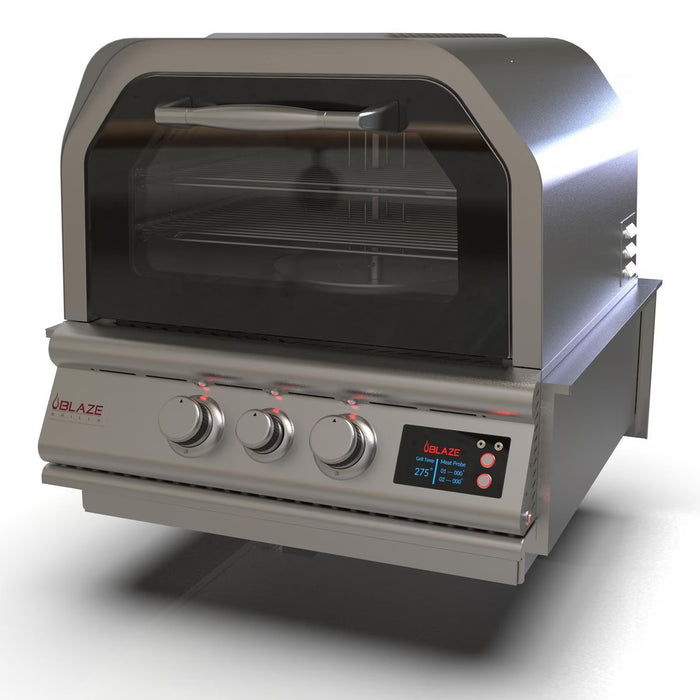 Blaze BLZ-26-PZOVN-LP 26" Outdoor LP Gas Pizza Oven, Stainless Steel Outdoor Oven for Pizza, Bread & Baking