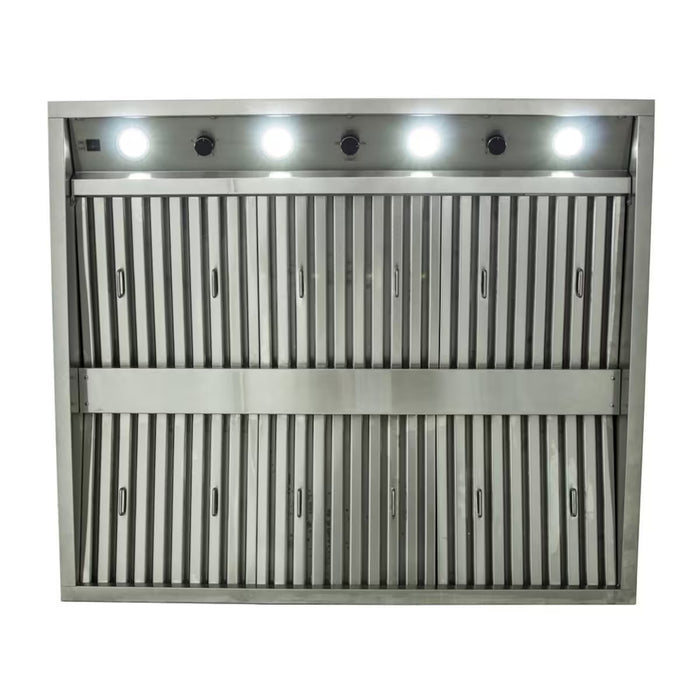 Blaze BLZ‑42‑VHOOD 42" Outdoor Vent Hood – Powerful Stainless Steel Outdoor Exhaust Hood