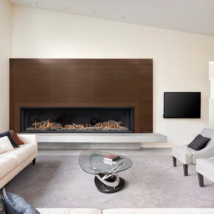 Montigo Distinction 72" Direct-Vent Full Linear Gas Fireplace D7215STNI-2