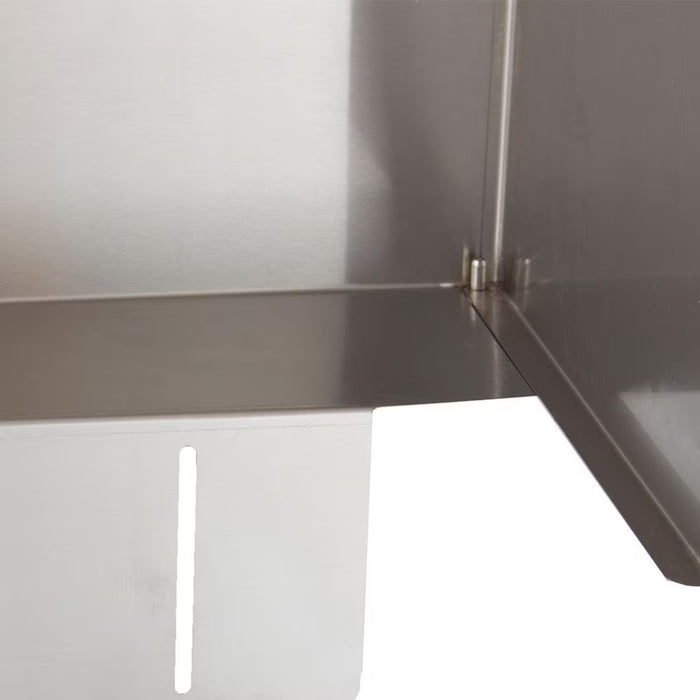 Blaze BLZ‑WG‑25 Wind Guard for Blaze 3‑Burner Traditional/LTE Grill, Stainless Steel Outdoor Grill Accessory