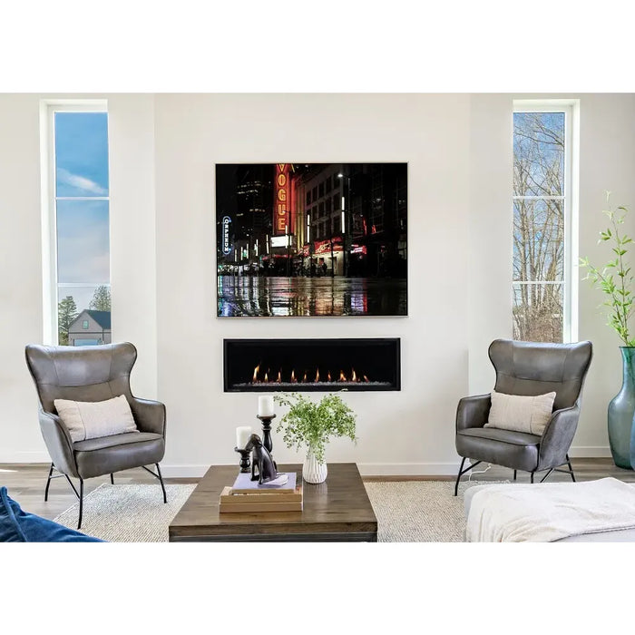 Montigo DelRay 48" Direct-Vent Linear Gas Fireplace DRL4813NI IPI Basic Model