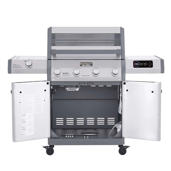 Monument Grills Eminence 405 Tech Stainless Propane Gas Grill