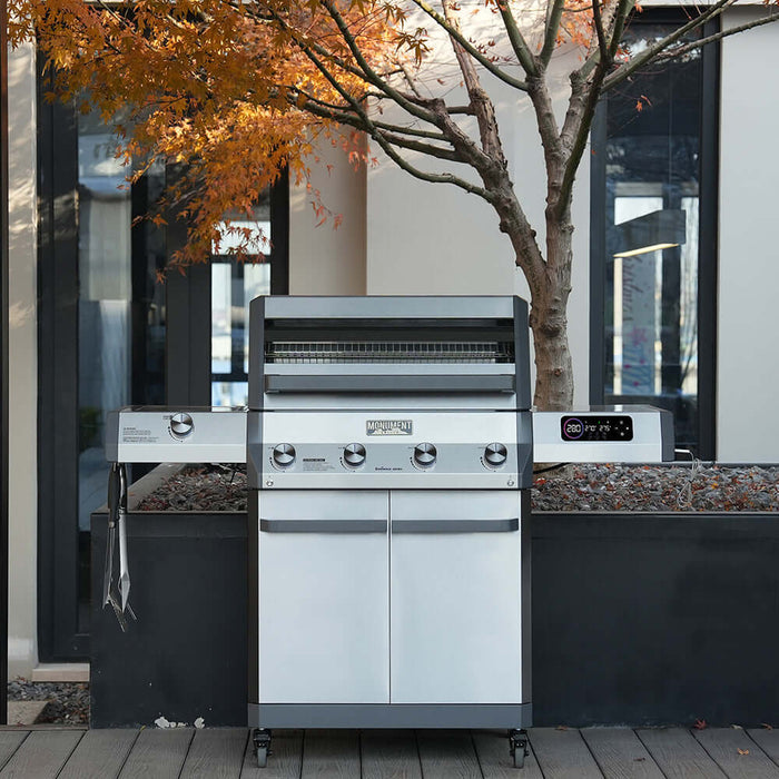 Monument Grills Eminence 405 Tech Stainless Propane Gas Grill