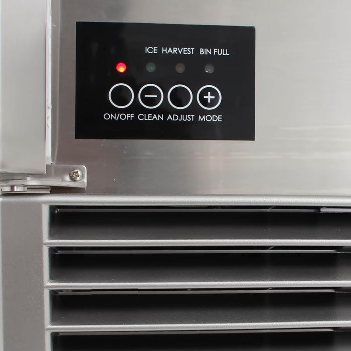 Blaze BLZ‑ICEMKR‑50GR 15" Outdoor Ice Maker, 50 lb/Day Stainless Steel Built‑In Ice Machine