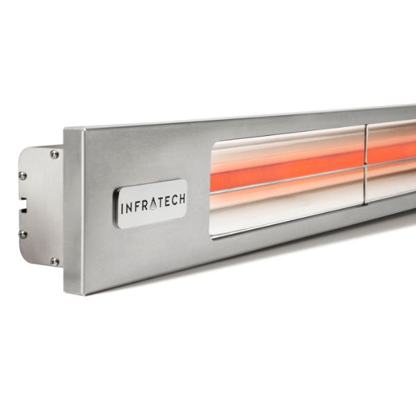Infratech SL-4024 Slimline Heater, Stainless Steel with Aluminum Housing, 63.5", 4000W, 240V – Part #21-5080