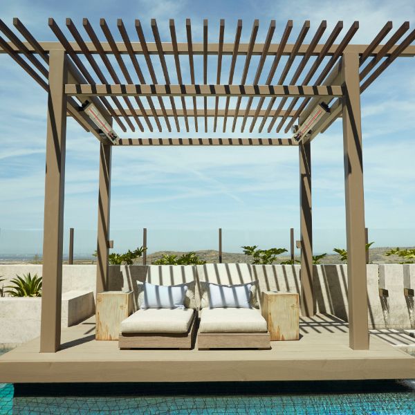 Infratech SL-1612 Slimline Heater, Stainless Steel with Aluminum Housing, 29.5", 1600W, 120V – Part #21-4990