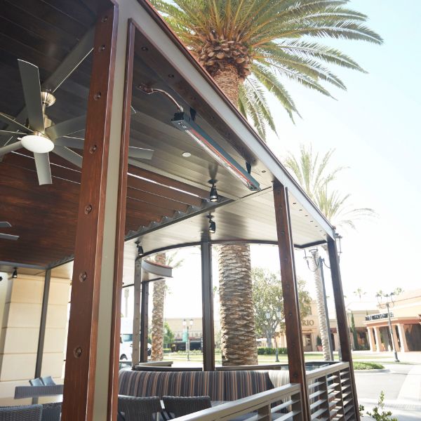 Infratech SL-4024 Slimline Heater, Stainless Steel with Aluminum Housing, 63.5", 4000W, 240V – Part #21-5080