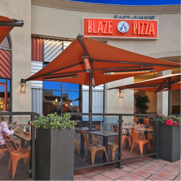 Infratech SL-1612 Slimline Heater, Stainless Steel with Aluminum Housing, 29.5", 1600W, 120V – Part #21-4990