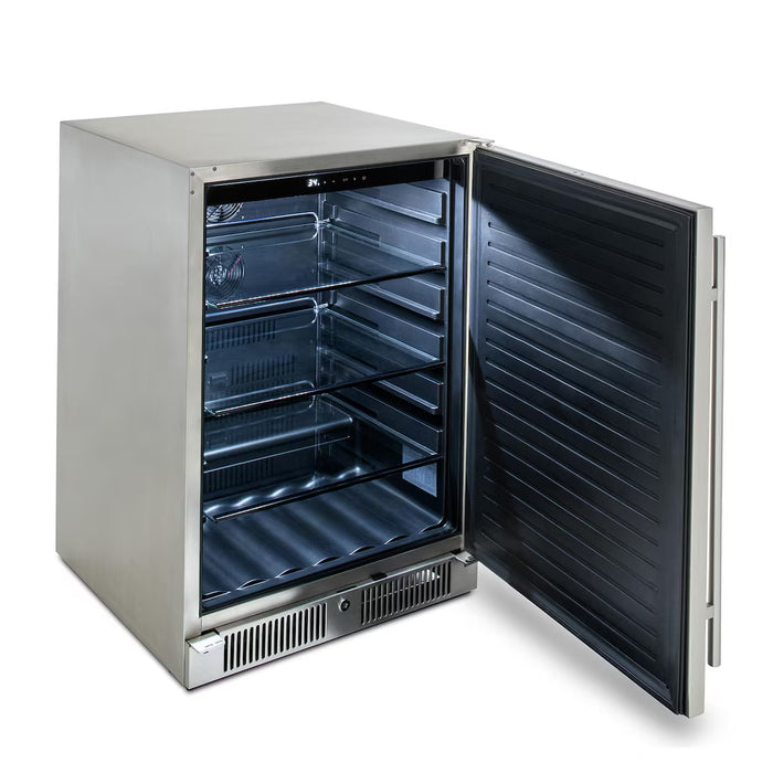 Blaze BLZ-SSRF-5.5 24" Outdoor Solid Door Refrigerator, 5.5 cu ft Stainless Steel Outdoor Fridge