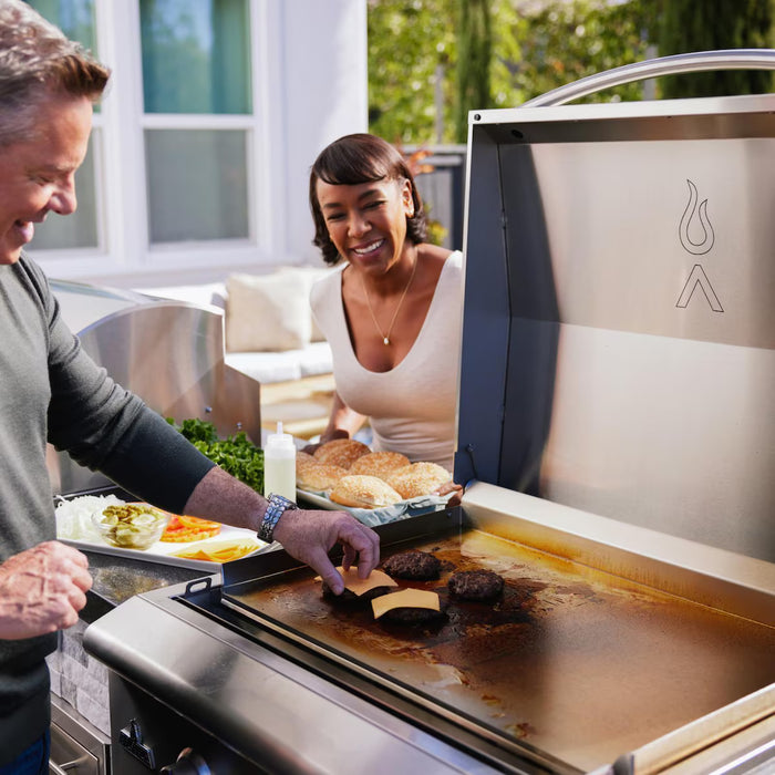 Blaze BLZ‑GRIDDLE‑LTE3‑LP 30" Built‑In LTE Plus Propane Gas Griddle with Lights, 36,000 BTU, 304 Stainless Steel Outdoor Griddle