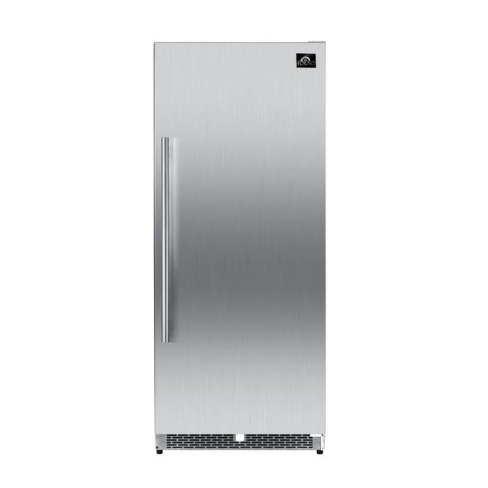 Forno Cologne FFRBI1821-30S 30″ Freestanding Stainless Steel Refrigerator, 18.4 cu ft