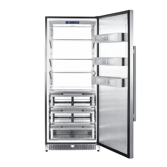 Forno Cologne FFRBI1821-30S 30″ Freestanding Stainless Steel Refrigerator, 18.4 cu ft