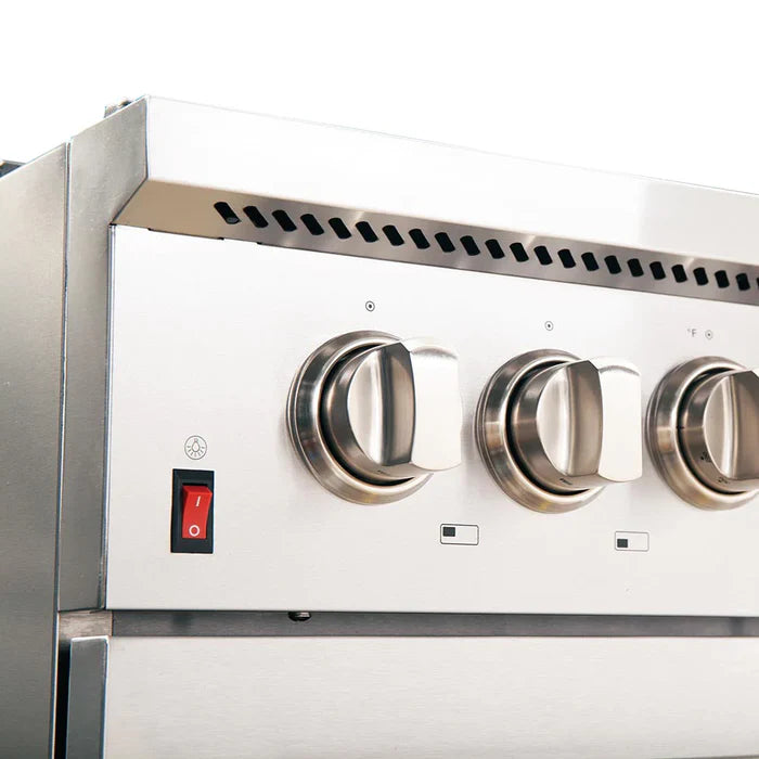 Forno 2-Piece Professional Kitchen Appliance Package – 48-Inch Gas Range & 60-Inch Built-In Refrigerator – FBDL-005-02CAUS