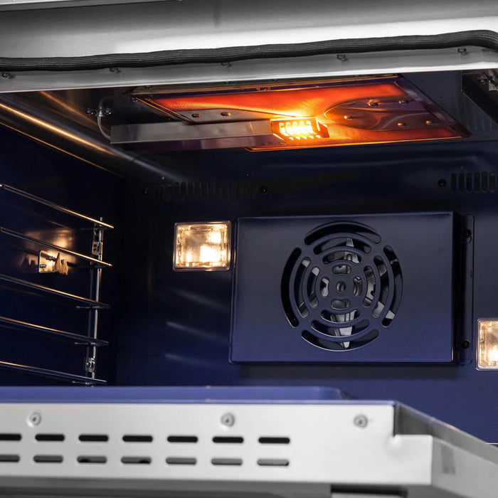 Forno Capriasca FFSGS6460-48 48" Freestanding French Door Gas Range, Stainless Steel