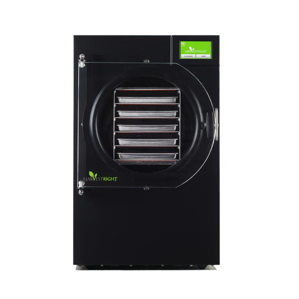 Harvest Right Medium Home PRO Freeze Dryer Black 5-Tray w Mylar Starter Kit – HRFDMBK (Home Freeze Dryer Appliance)