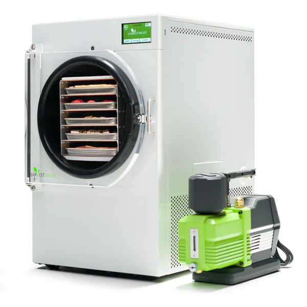 Harvest Right Medium Home PRO Freeze Dryer White 5-Tray w Mylar Starter Kit – HRFDMWH (Home Freeze Dryer Appliance)