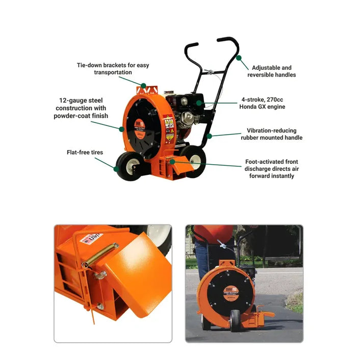 Brave BRPB160H Walk‑Behind Leaf Blower with 270 cc Honda GX270 Engine