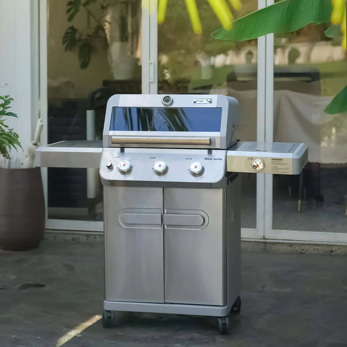Monument Grills Mesa 305 Stainless Steel 3-Burner Propane Gas Grill - Model M305