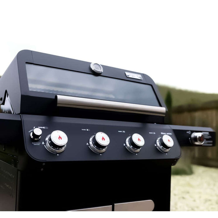 Monument Grills Mesa 425 Black 4-Burner Propane Gas Grill - Model M425