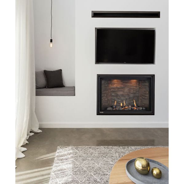 Montigo DelRay Square 34" Electric Fireplace – Model EDRSQ34