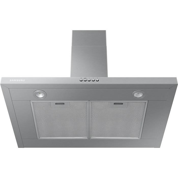 Samsung NK30R5000WS/AA 30" Wall-Mount Chimney-Style Range Hood with LED Lighting and 3-Speed Ventilation – Stainless Steel
