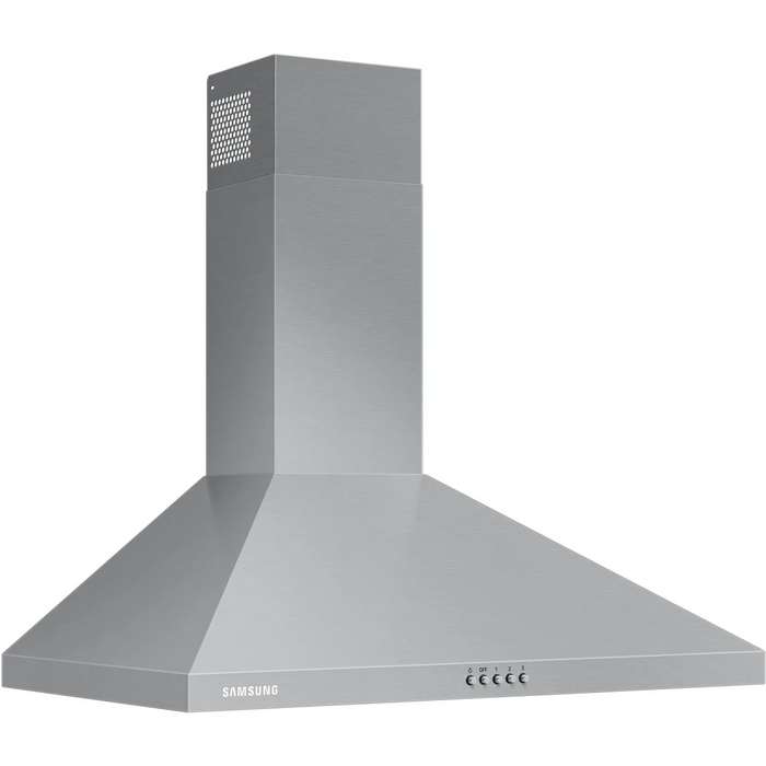 Samsung NK30R5000WS/AA 30" Wall-Mount Chimney-Style Range Hood with LED Lighting and 3-Speed Ventilation – Stainless Steel