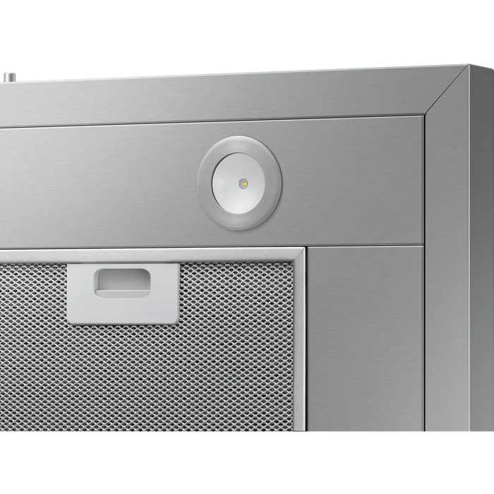 Samsung NK30R5000WS/AA 30" Wall-Mount Chimney-Style Range Hood with LED Lighting and 3-Speed Ventilation – Stainless Steel