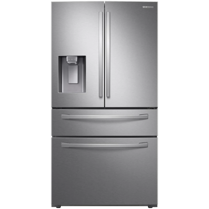 Samsung RF24R7201SR/AA 23 Cu. Ft. Counter‑Depth 4‑Door French Door Refrigerator – Fingerprint‑Resistant Stainless Steel