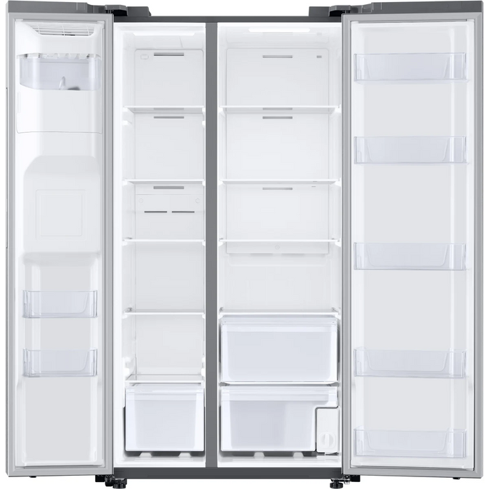 Samsung RS27T5200SR/AA 27.4 Cu. Ft. Side‑by‑Side Refrigerator – Fingerprint Resistant Stainless Steel