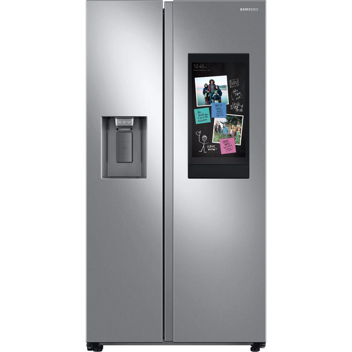 Samsung RS27T5561SR/AA 26.7 Cu. Ft. Side‑by‑Side Smart Refrigerator – Fingerprint‑Resistant Stainless Steel