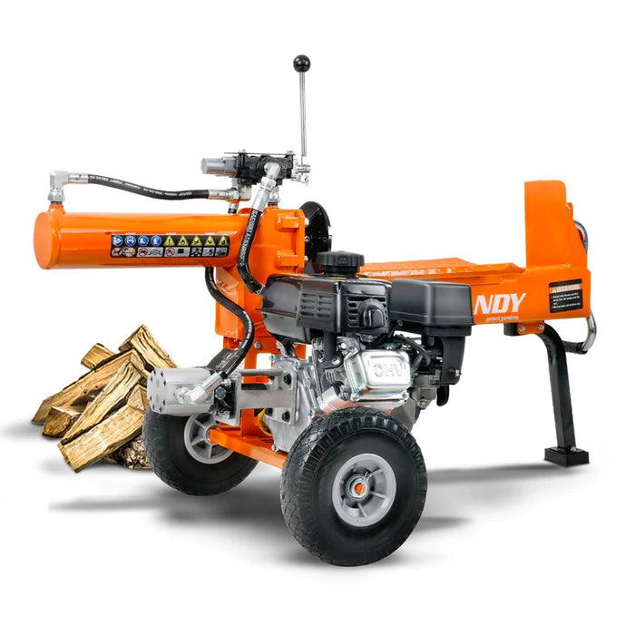 Super Handy GUO077 Portable 20‑Ton Gas Log Splitter – 7 HP, 20.5" Log Length, Auto‑Return