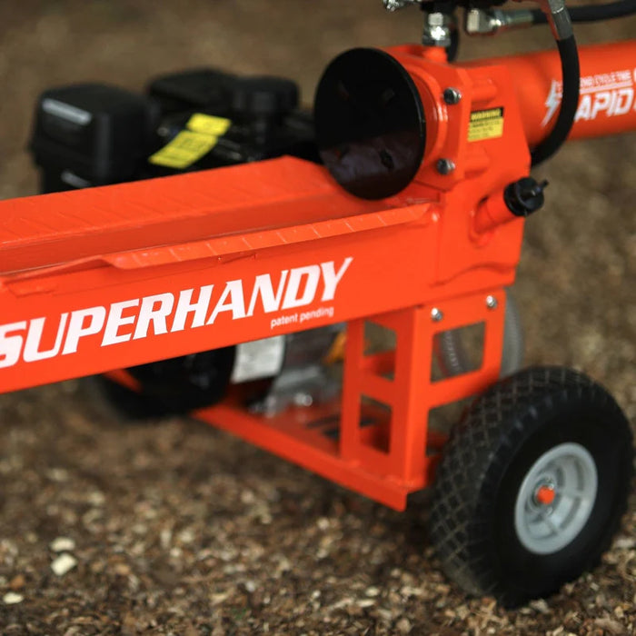 Super Handy GUO077 Portable 20‑Ton Gas Log Splitter – 7 HP, 20.5" Log Length, Auto‑Return