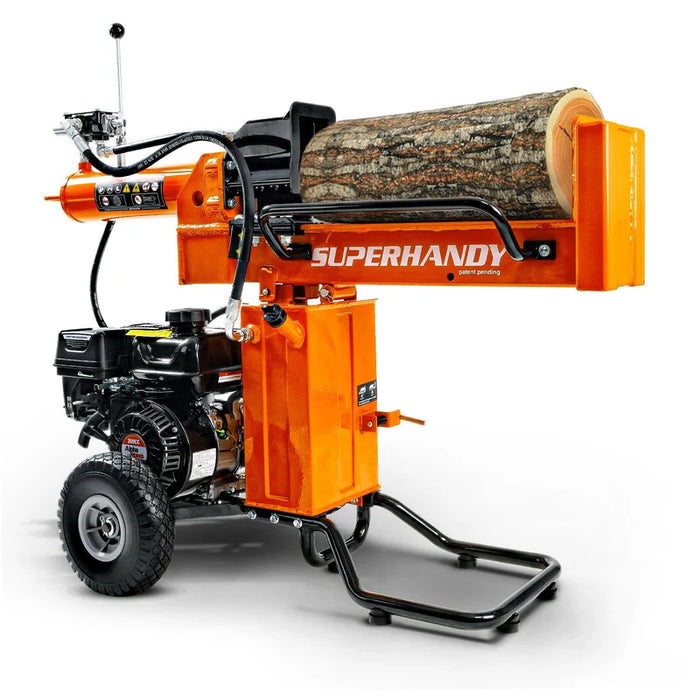 Super Handy GUO096 25‑Ton Gas Log Splitter – 7HP / 209cc, Horizontal & Vertical Operation