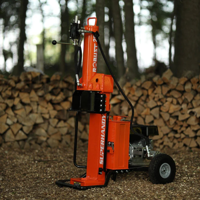 Super Handy GUO096 25‑Ton Gas Log Splitter – 7HP / 209cc, Horizontal & Vertical Operation