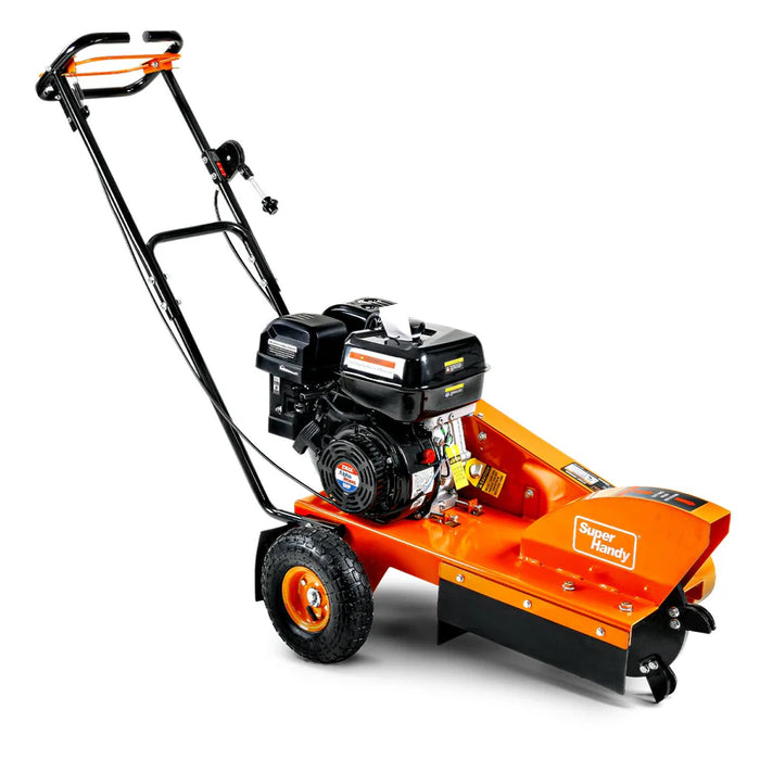 Super Handy GUO110 Stump Grinder 9HP Gas – 12" Blade, 6 Carbide Teeth, Direct Drive
